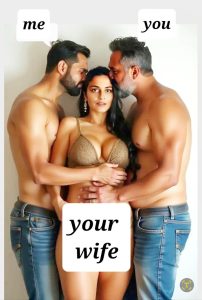 Threesome,couple , couckold .wife sawp massage කාන්තාවන් සඳහා පමණයි