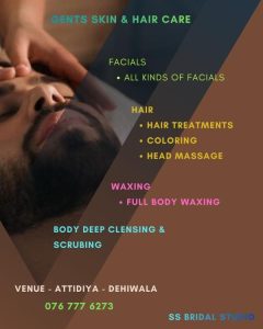 🔴 Man’s care of beauty Saloon Dehiwala Attidiy 🔴