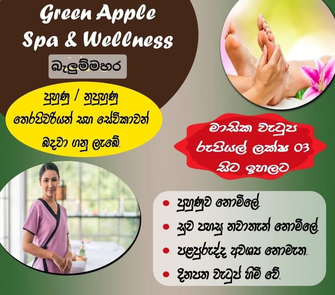 JOB VACANCY Green Apple SPA