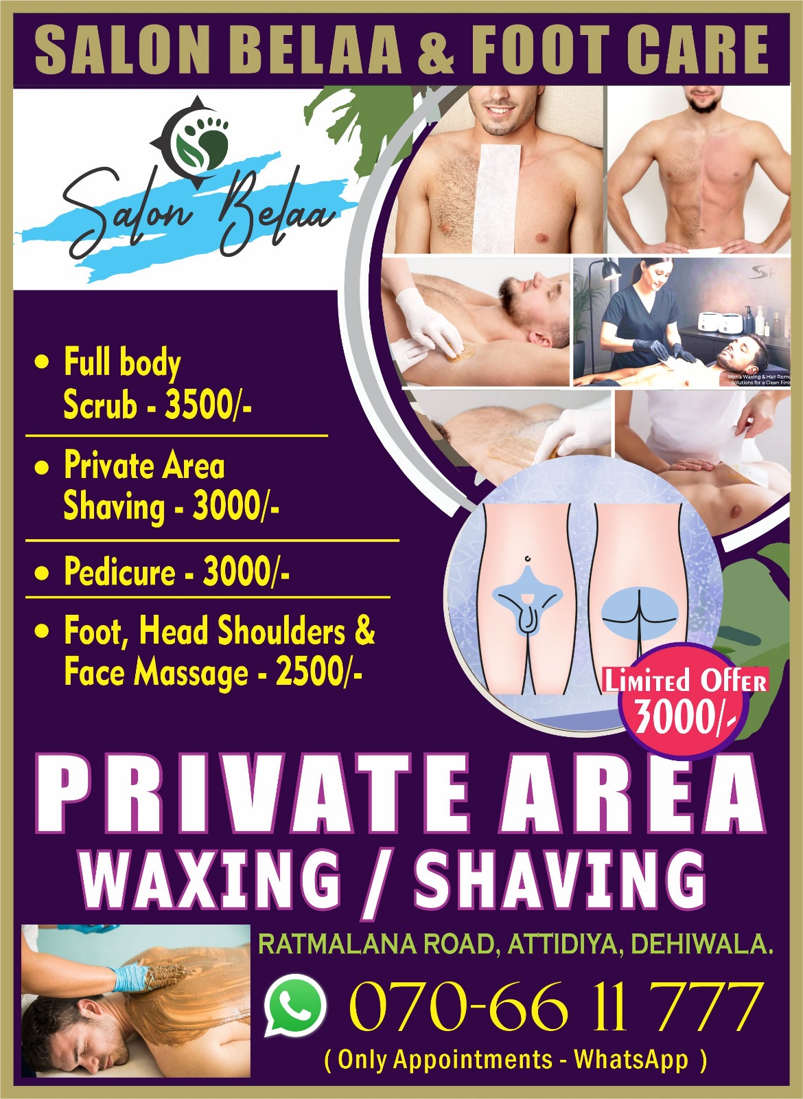 🔹 SALON BELAA & FOOT CARE 🔹ATTIDIYA DEHIWALA
