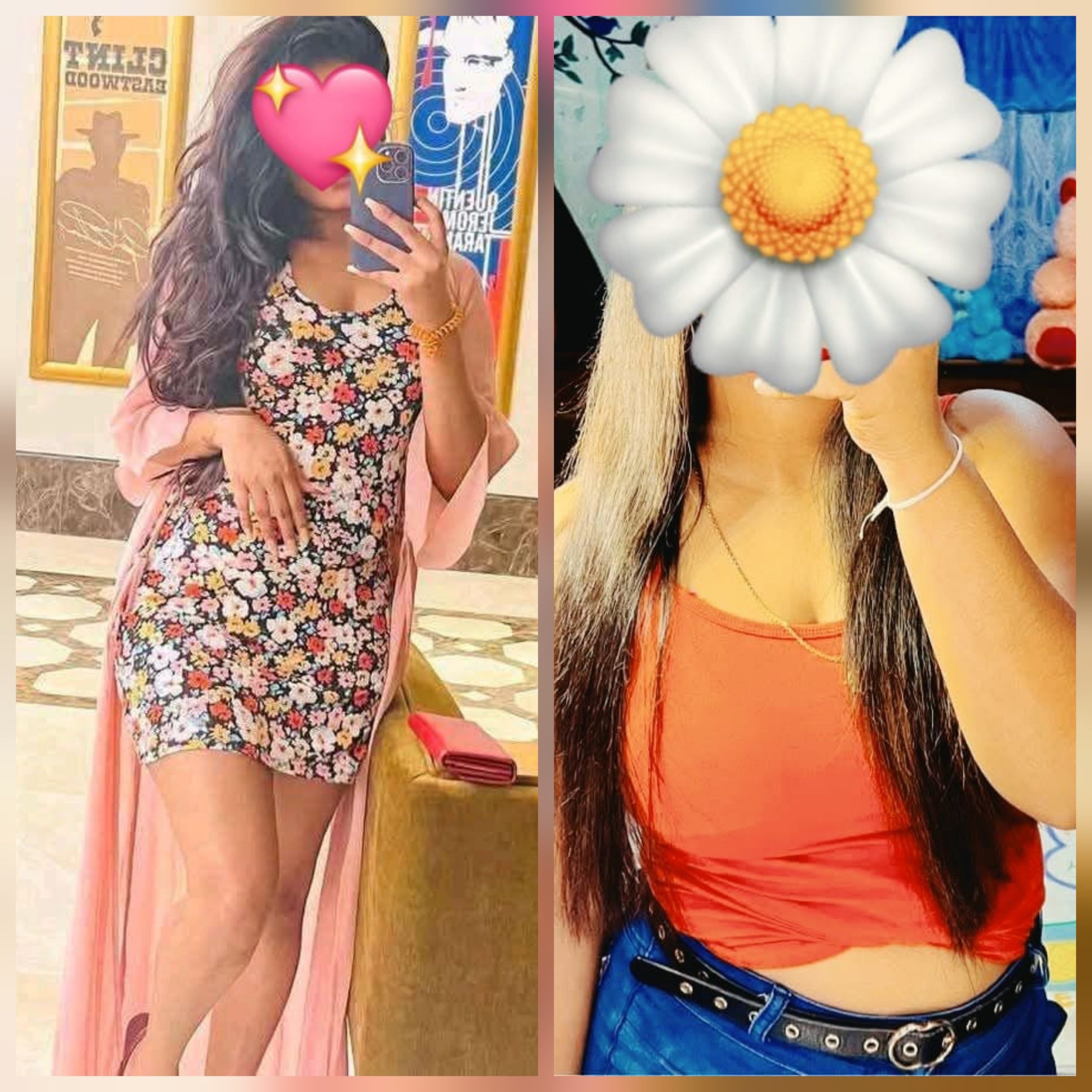 ❤️Two Girls Available ❤️.💛💛Meethu 21 & Shenaya 24 White Skin 💛💛This Is My Real Pic Dont Ask More Pictures📷📷