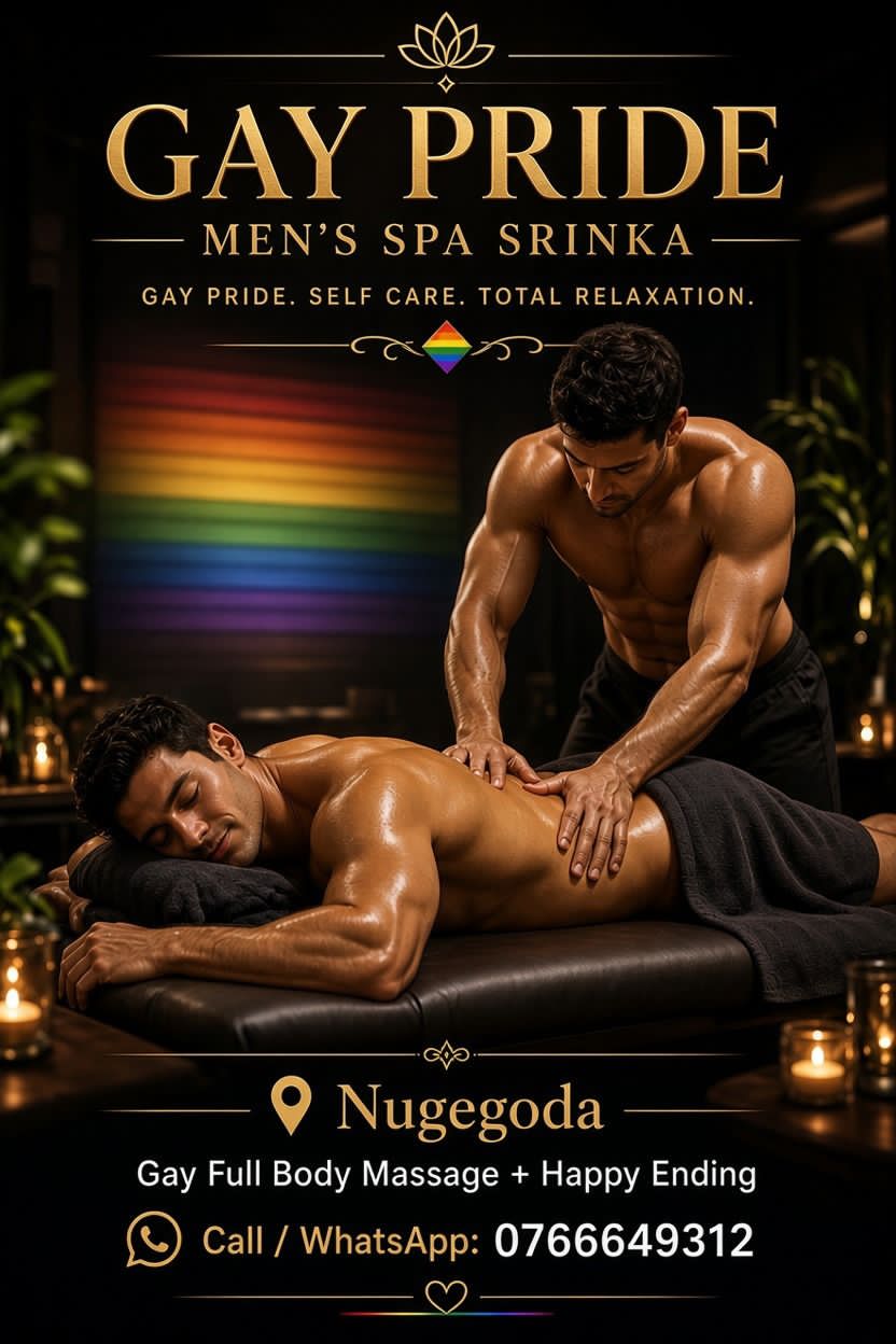 🏳️‍🌈 Gay Pride Men’s Spa Sri Lanka 🏳️‍🌈