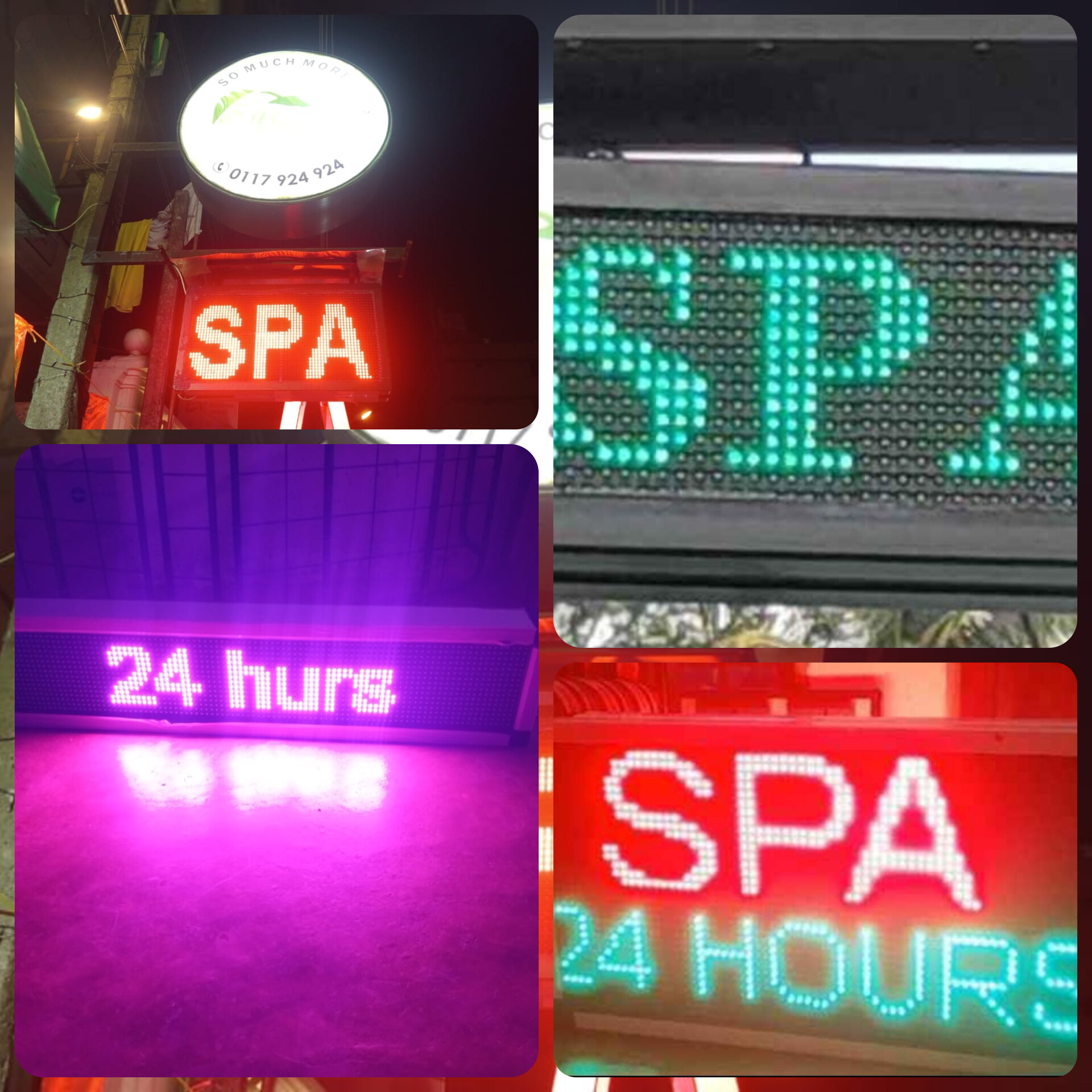 Spa Led display board make