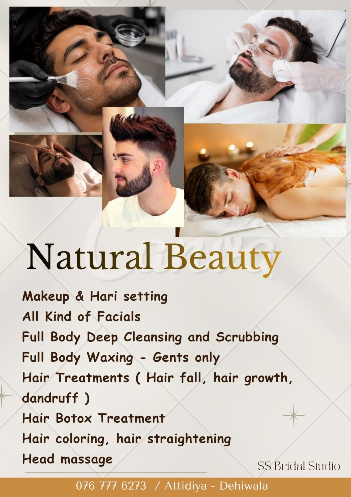 MEN’S CARE BBEAUTY SALOON DEHIWALA ATHTHIDIYA