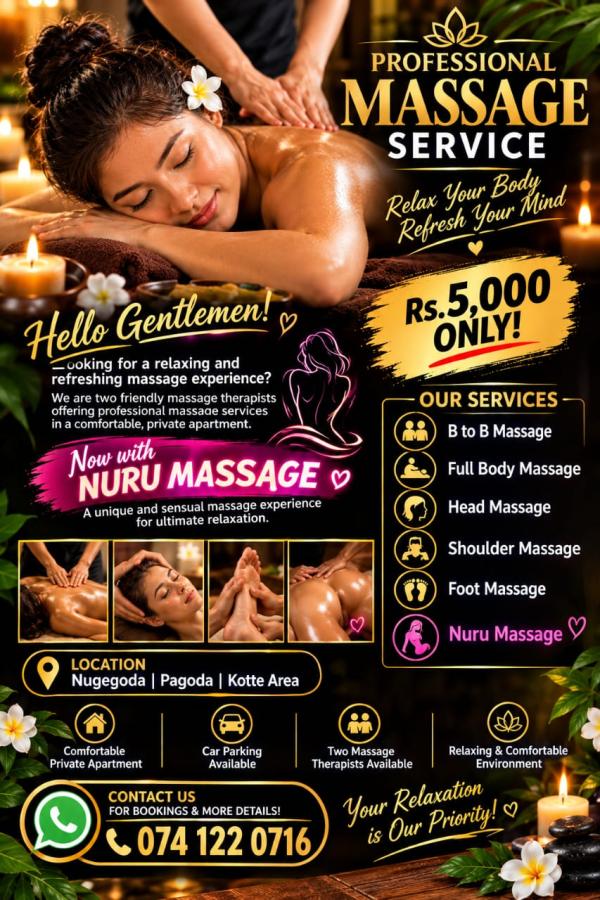 💫💫Professional Massage Service 💫💫